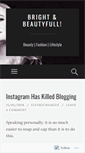Mobile Screenshot of brightandbeautyfull.com